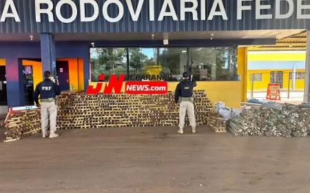 PRF realiza maior apreensão de drogas de sua história em Rondônia