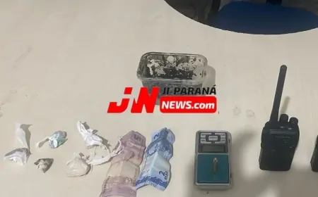 Denúncia leva PM a desarticular ponto de venda de drogas em Ji-Paraná