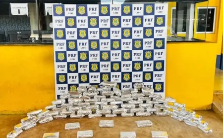 Em Rondônia, PRF realiza apreensões de drogas no final de semana