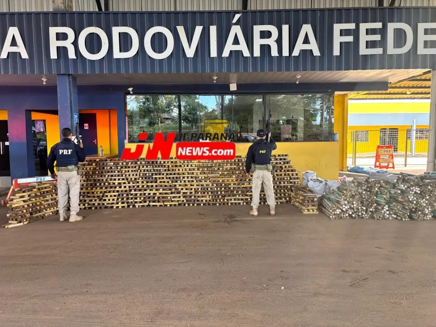 PRF realiza maior apreensão de drogas de sua história em Rondônia