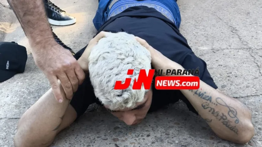 Homem tem carro furtado ao parar em conveniência em Ji-Paraná