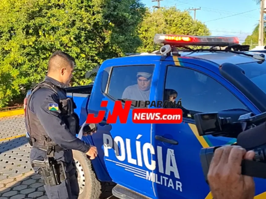 Ação rápida da PM resulta na prisão de foragido da Justiça em Ji-Paraná