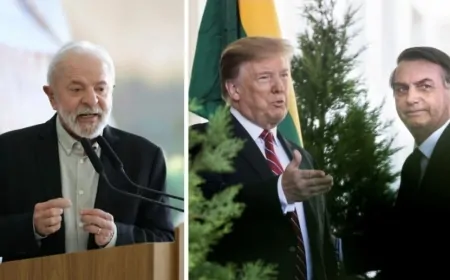 Trump Defende Bolsonaro e Acusa Brasil de Perseguição Política