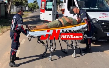 Falta de sinalização em quebra-mola provoca acidente e levanta alerta em Ji-Paraná