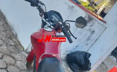 PM recupera duas motocicletas com registro de furto em Ji-Paraná