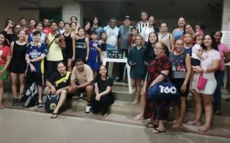 Eyder Brasil garante transporte e leva delegação de Rondônia à 3ª Copa Bolpebra de Natação no Acre