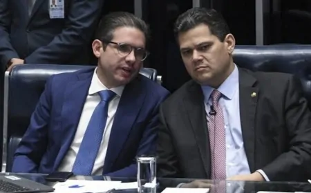 Eduardo Bolsonaro diz que Alcolumbre e Motta podem ser sancionados pelos EUA