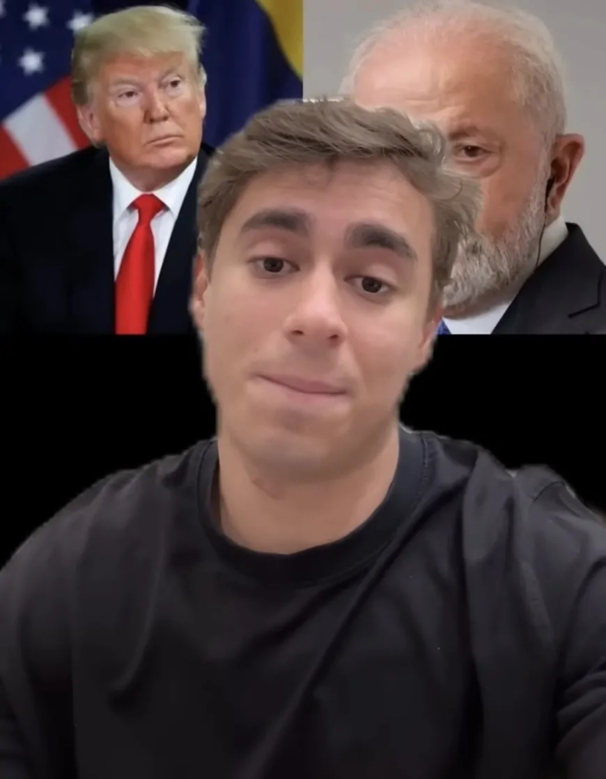 Nikolas Ferreira volta viralizar em vídeo que Aponta Culpa do Governo Lula em relação ao Tarifaço de 50% sobre produtos brasileiros