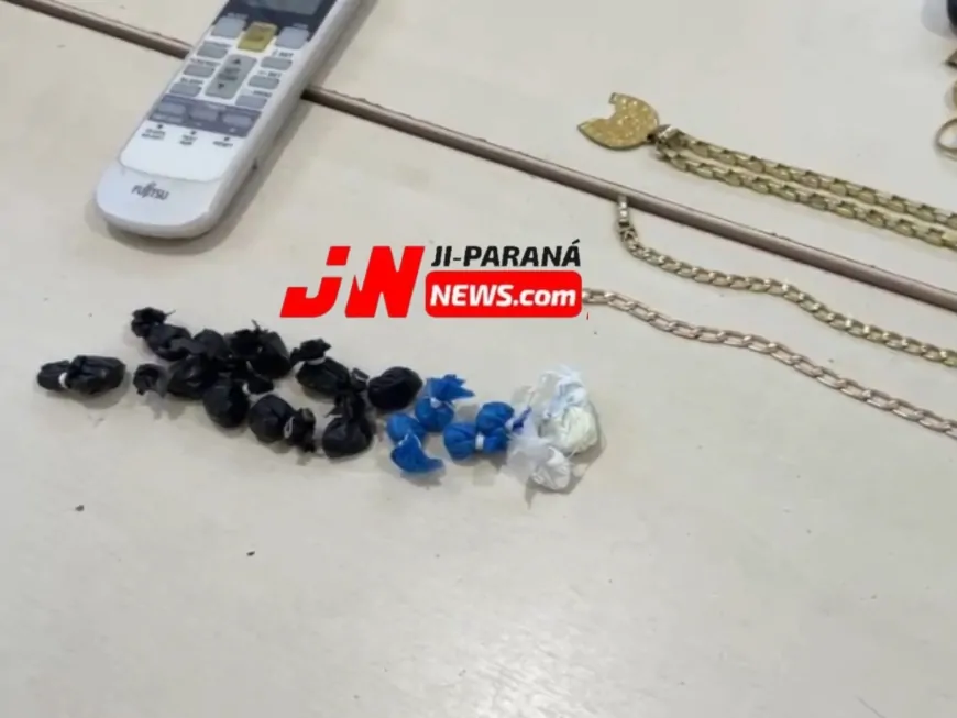PM flagra drogas escondidas em mulher após acidente de trânsito em Ji-Paraná