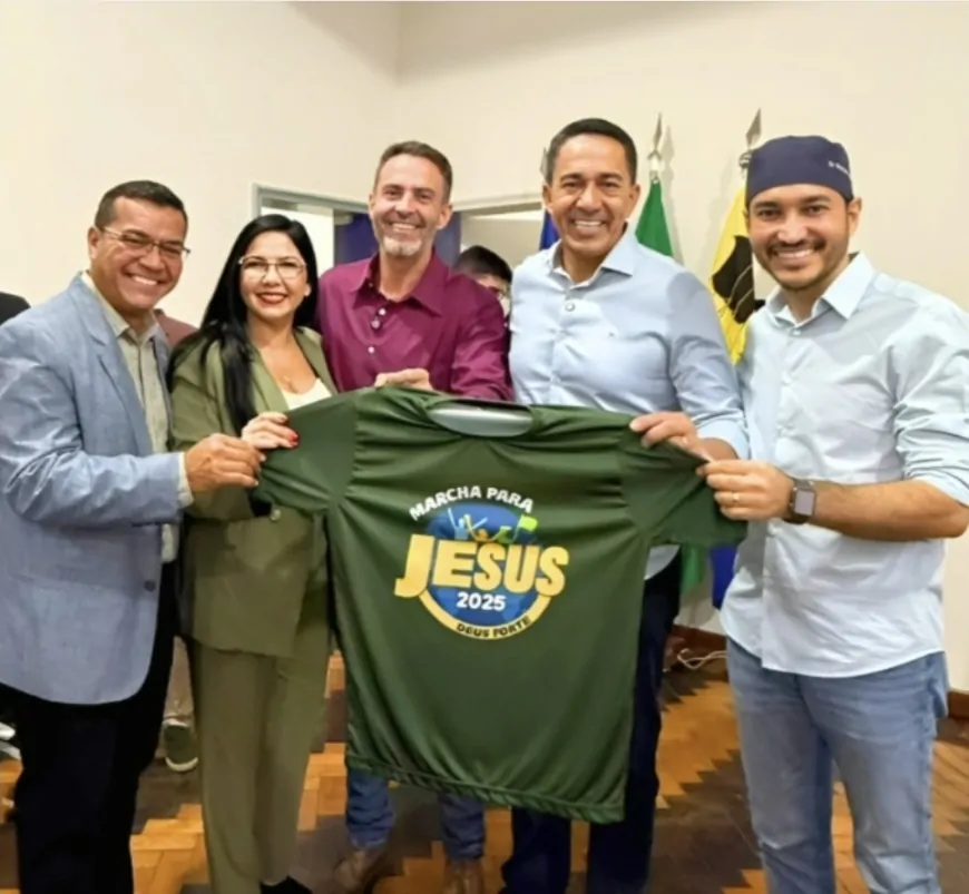 Eyder Brasil destina emenda parlamentar para realização da 31ª Marcha para Jesus em Porto Velho