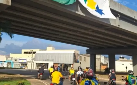 'Reaja Brasil' em Ji-Paraná: Uma Manifestação Patriótica pela Democracia