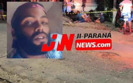 Homem é morto a tiros no bairro Bosque dos Ipês, em Ji-Paraná