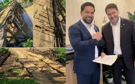 Vereador de Ji-Paraná Márcio Freitas solicita nova ponte no km 7 da RO-133