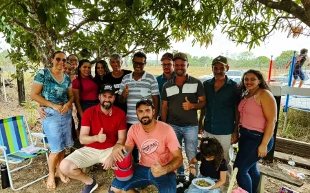 Deputado Nim Barroso participa de almoço com produtores rurais em Machadinho do Oeste