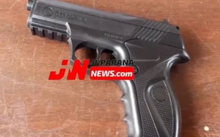 Simulacro de arma de fogo é apreendido com jovem durante abordagem em Ji-Paraná