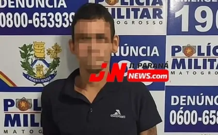 Foragido da Justiça é preso com droga em Rondolândia