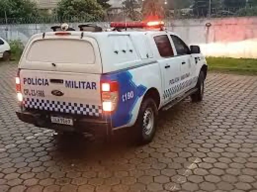 Foragido é conduzido ao Presídio Central após ser localizado pela PM em Ji-Paraná