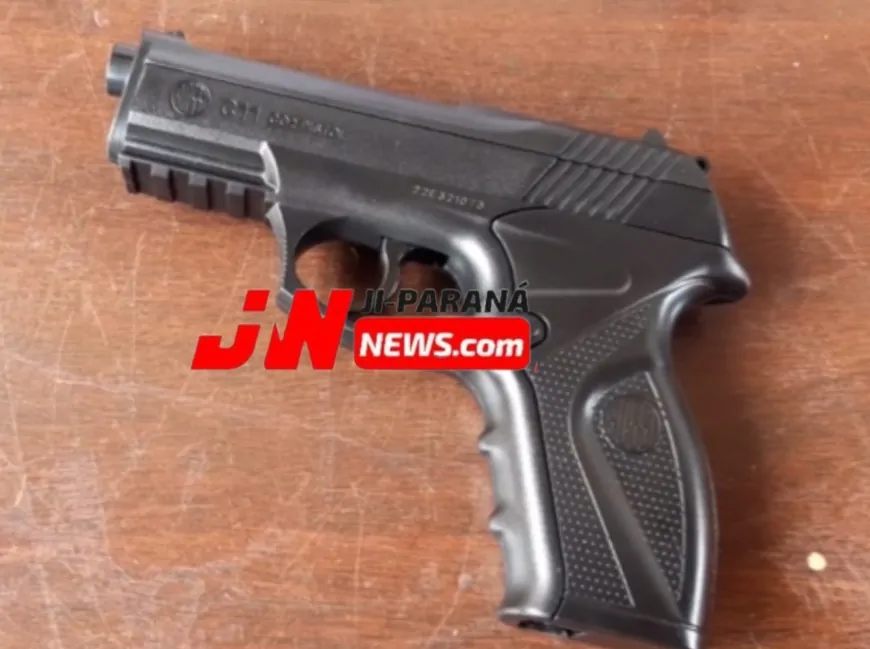 Simulacro de arma de fogo é apreendido com jovem durante abordagem em Ji-Paraná