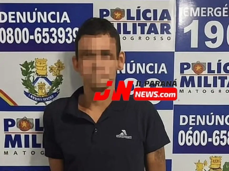 Foragido da Justiça é preso com droga em Rondolândia