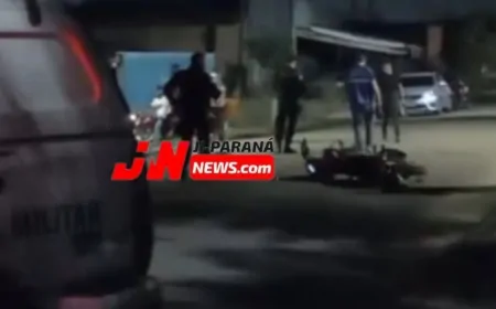 Ciclista morre em acidente com motocicleta na rua 31 de Março