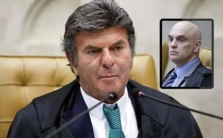 Em voto histórico, Fux expõe para o mundo a perseguição e os abusos cometidos por Moraes