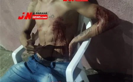 Rapaz é esfaqueado três vezes em tentativa de homicídio no bairro Alto Alegre