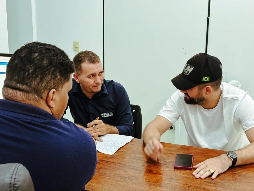 Deputado Nim Barroso e Vereador Willian Cândido Monitoram Projetos Estratégicos para o Desenvolvimento de Ji-Paraná