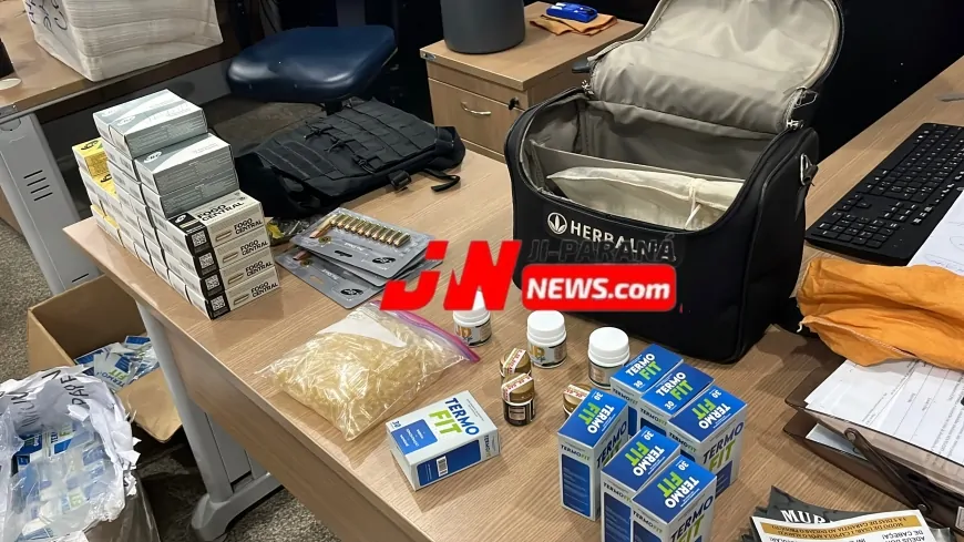 Homem é preso em Ji-Paraná com medicamentos suspeitos e arsenal em casa