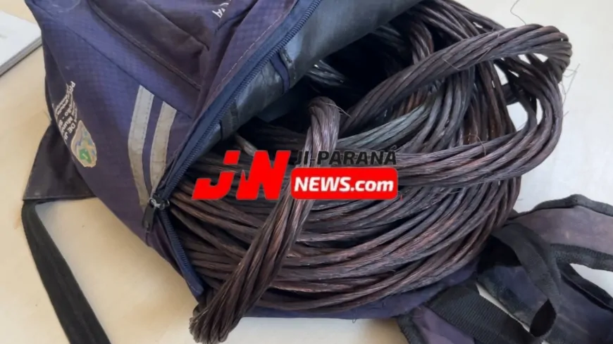 Polícia prende quatro homens por furto de cabos em empresa de Ji-Paraná