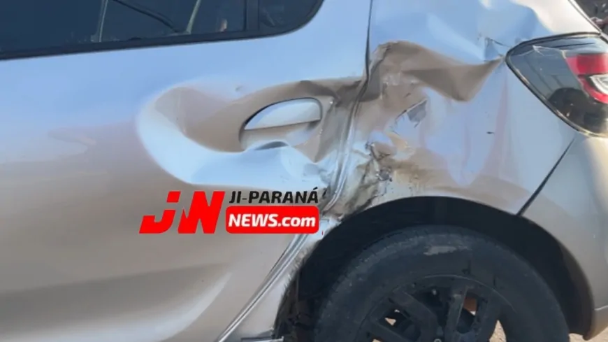 Motociclista fica ferido em acidente no cruzamento da T-24 com a Avenida Brasil