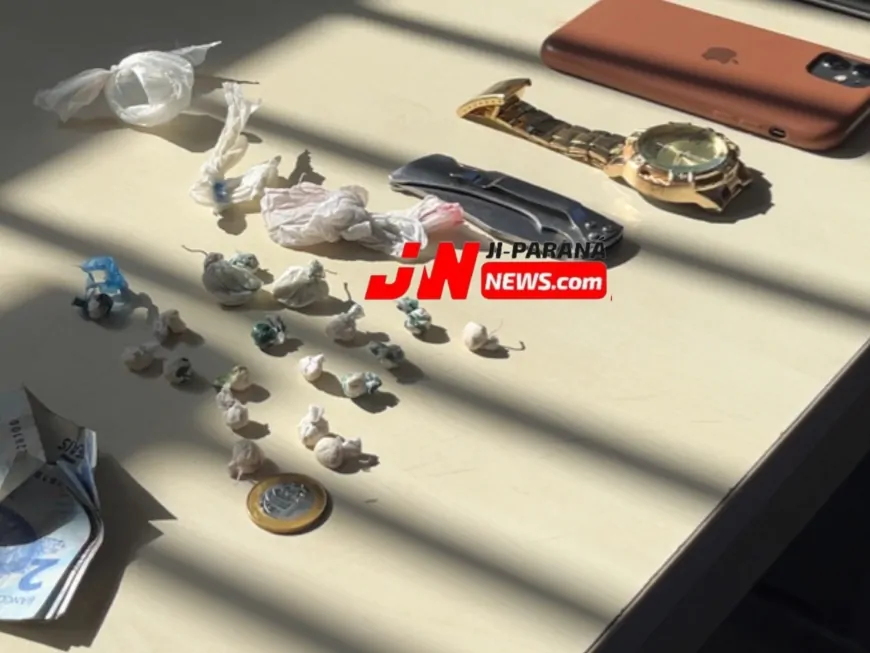 Ação rápida da PM desmantela boca de fumo em Ji-Paraná