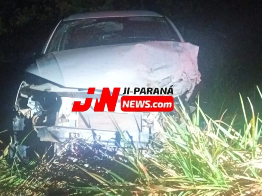 Seis pessoas ficam feridas em colisão envolvendo três veículos em Ji-Paraná