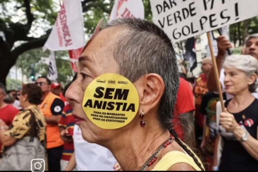 Público abaixo do esperado! Partidos de Esquerda, MST, CUT e LCP, se reúnem em Porto Velho contra a PEC da Anistia e da Blindagem