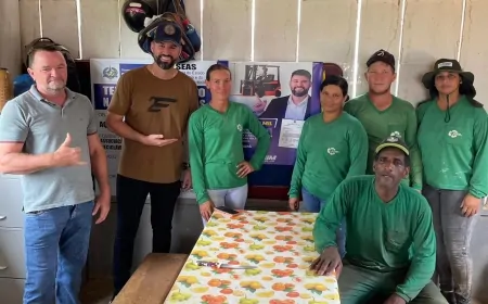 Deputado Nim Barroso acompanha resultado de emenda que fortalece a Associação de Catadores de Urupá