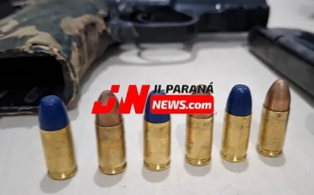 Polícia Militar prende homem armado após ameaçar motorista de aplicativo e roubar moto em Ji-Paraná