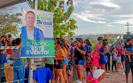 Eyder Brasil promove evento alusivo ao dia das crianças, no Bosque dos Ipês