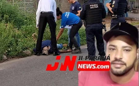 Homem é executado a tiros após sair de casa de shows em Ji-Paraná; esposa foi baleada