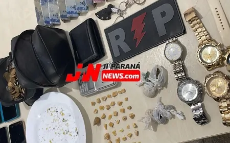 Polícia Militar prende dois suspeitos e fecha ponto de tráfico no bairro São Francisco, em Ji-Paraná