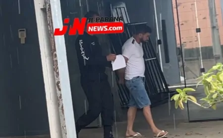 Oziel Francisco, suspeito de matar casal em Ji-Paraná, fica em silêncio após se entregar