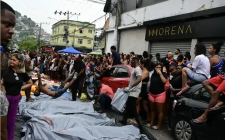 RJ - 99 mortos já foram identificados: 78 tinham passagem pela polícia e 42 com Mandados de prisão em aberto