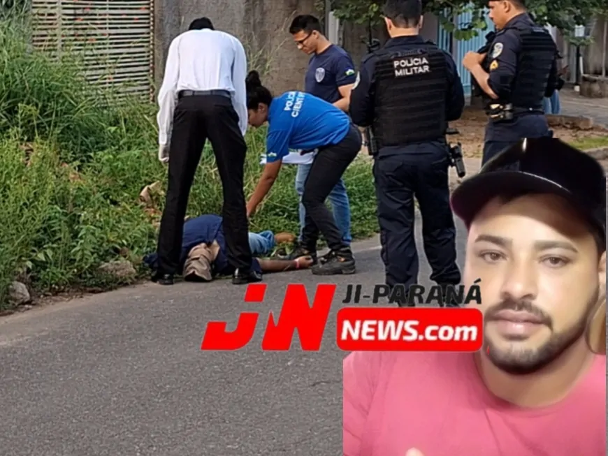 Homem é executado a tiros após sair de casa de shows em Ji-Paraná; esposa foi baleada