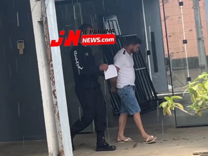 Oziel Francisco, suspeito de matar casal em Ji-Paraná, fica em silêncio após se entregar