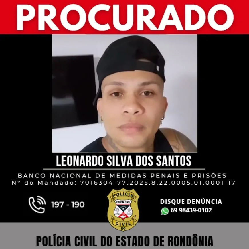 Polícia esclarece homicídio em Ji-Paraná e pede ajuda da população para localizar o suspeito