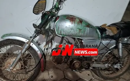 Polícia encontra moto com placa adulterada em Ji-Paraná