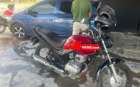 Homem é preso conduzindo motocicleta furtada em Ji-Paraná