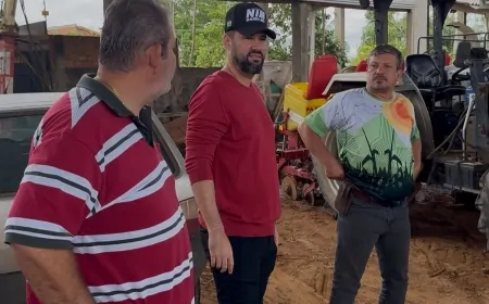 Deputado Nim Barroso visita a Secretaria de Agricultura de Presidente Médici e reforça apoio ao fortalecimento do setor