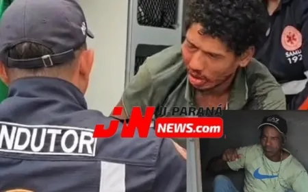 Homem é brutalmente espancado após tentativa de roubo na Avenida Maringá, em Ji-Paraná