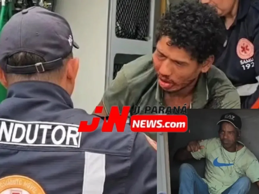 Homem é brutalmente espancado após tentativa de roubo na Avenida Maringá, em Ji-Paraná