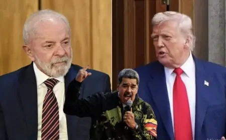Lula telefona para Trump na tentativa de poupar o ditador Nicolás Maduro