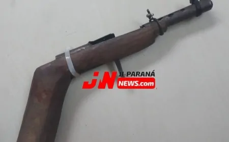 Disparo de arma de fogo termina com apreensão de armamento em Ji-Paraná